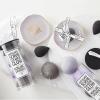 Bella Sleep + Spa Facial Sponges Self Care Exfoliating Konjac Sponge Set, 4-Pieces, Light Grey view 3