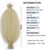 12 Inch Springy Afro Twist Hair 8 Packs Marley Twist Braiding Hair Pre-fluffed Spring Twist Hair Kinky Hair Afro Twist Hair Marley Hair for Faux Locs (12 Inch (Pack of 8), 613# Marley Twist) view 2