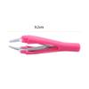 1PCS Eyebrow Tweezer,Stainless Steel Automatically Retractable Slant Tip Hair Removal Eyebrow Tweezer for Makeup Tool (black) view 2