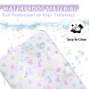 Large Makeup Bag Pouch, Nylon Women Travel Toiletry Storage Bag Big Makeup Organizer Bag for Girls, Preppy Cosmetic Bag Cute Zipper Pouch Skincare Bag for Sport School Work Gift(Large-White Heart) view 4