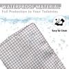 Large Makeup Bag Pouch, Nylon Women Travel Toiletry Storage Bag Checkered Cosmetic Bag for Girls, Big Preppy Makeup Organizer Bag Cute Zipper Pouch Skincare Bag for Sport School Work (Large-Checkered) view 3