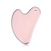 KENID Gouache Massage Gua Sha Tool Face Lift Anti-Aging Skin Tightening Cooling Metal Contour Reduce Puffiness 1Pcs (Color : Pink) view 1