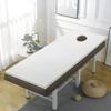 Foam Lash Bed Topper Without Removable Cover Professional Massage Table Mattress with Breath Hole Spa Bed Table Mattress Pad with Square Head Beauty Mattress Topper,White 2.5cm,80x190cm view 1
