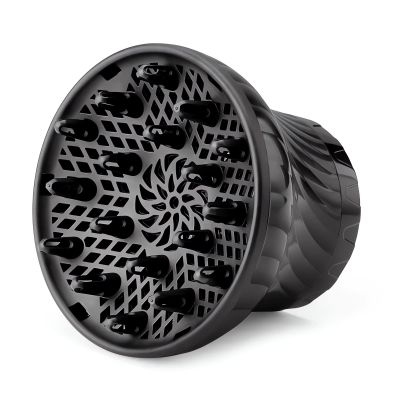 Universal Hair Diffuser for Curly and Natural Wavy Hair - Professional Blow Dryer Attachment Adjustable From 1.4 Inch to 3 Inch