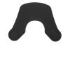 KENID Hair Cutting Cape Collar Hairdressing Neck Haircut Salon Pad Silicone Shawlbarber Apron Dye Gown Dyeing Coloring Stylist Smock 1Pcs view 2