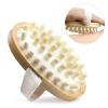 KENID Body Anti Cellulite Brush Soothing Wooden Essential Oil Spa Air Cushion Massage Hair Comb Scalp Massage Brush Dead Skin Remover 1Pcs view 2