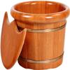 LOKOO Relax Pedicure Foot Bath,Foot Massage Spa for Home,Sauna Wooden Bucket,Foot and Leg Spa for Adults Foot Spa Household Wash Ba view 1