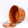 LOKOO Relax Pedicure Foot Bath,Foot Massage Spa for Home,Sauna Wooden Bucket,Foot and Leg Spa for Adults Foot Spa Household Wash Ba view 2
