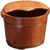 LOKOO Sauna Wooden Bucket,Foot Massage Spa for Home,Relax Pedicure Foot Bath,Foot and Leg Spa for Adults,Large Foot Bath Spa Tub Foot Spa Household Wash Ba view 1