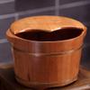 LOKOO Sauna Wooden Bucket,Foot Massage Spa for Home,Relax Pedicure Foot Bath,Foot and Leg Spa for Adults,Large Foot Bath Spa Tub Foot Spa Household Wash Ba view 3