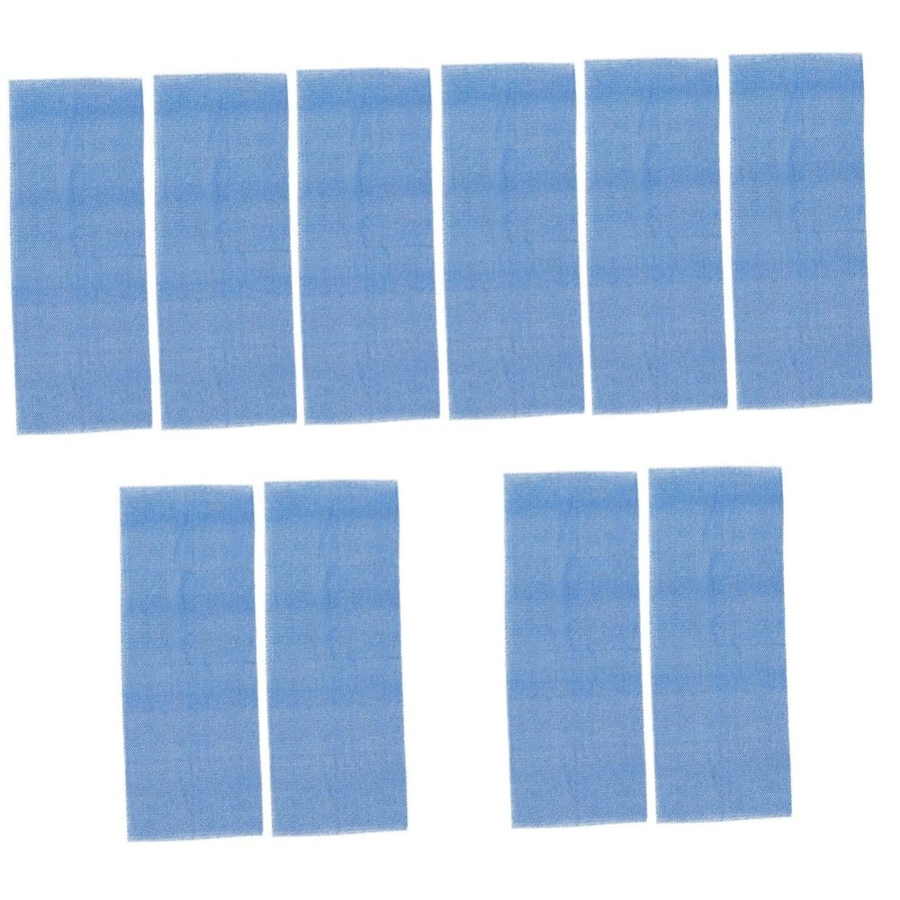 GLEAVI 10pcs Exfoliating Back Scrubber African Mesh Washcloths for Deep Cleansing and Skin Health Shower Accessory for Men and Women