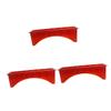 minkissy 3pcs Clipper Guard Organizer Storage Box Hair Clipper Comb Holder for Barbershop and Salon Use Slot Design for Efficient Tool Management view 1