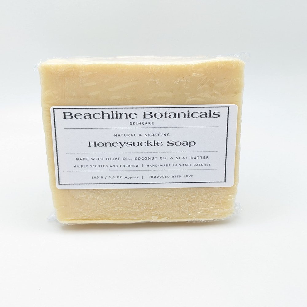 Beachline Botanicals Moisturizing Soap Bar (Honeysuckle)