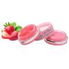 By The Clique Premium 2 in 1 Exfoliating Sugar Lip Scrub and Smoothing Safflower Oil Infused Lip Balm Duo | All Natural Ingredients | Vegan, Gluten Free, Cruelty Free | Strawberry Sugar view 3