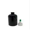 Natural Farms 4 oz Black Boston BPA FREE Bottles - 12 Pack Empty Refillable Containers - Essential Oils Cleaning Products - Aromatherapy | Natural Yorker Cap with green tip - Made in the USA view 3