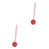 GLEAVI 2pcs Exfoliating Body Scrubber Long Handle Shower Brush for Back Silicone Bathing Brush Shower Back Scrubber view 1