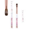 Acrylic Nail Brush Size 10,KEMEISI 100% Pure Kolinsky Nail Art Brushes Sturdy Handle Oval Shaped Acrylic Powder Nail Design Tools for Professional Manicure DIY Home Salon (White) view 1