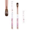 Acrylic Nail Brush Size 16,KEMEISI 100% Pure Kolinsky Nail Art Brushes Sturdy Handle Oval Shaped Acrylic Powder Nail Design Tools for Professional Manicure DIY Home Salon (White) view 1