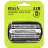 32B Shaver Head for Braun Series 3, Replacement Foil & Cutter Cassette Suitable for Braun Foil Shaver 3000s 3010s 3020s 3030s 3040s 3050cc 3070cc 3080s 3090cc 320 330 340 350cc view 1