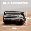 32B Shaver Head for Braun Series 3, Replacement Foil & Cutter Cassette Suitable for Braun Foil Shaver 3000s 3010s 3020s 3030s 3040s 3050cc 3070cc 3080s 3090cc 320 330 340 350cc view 3