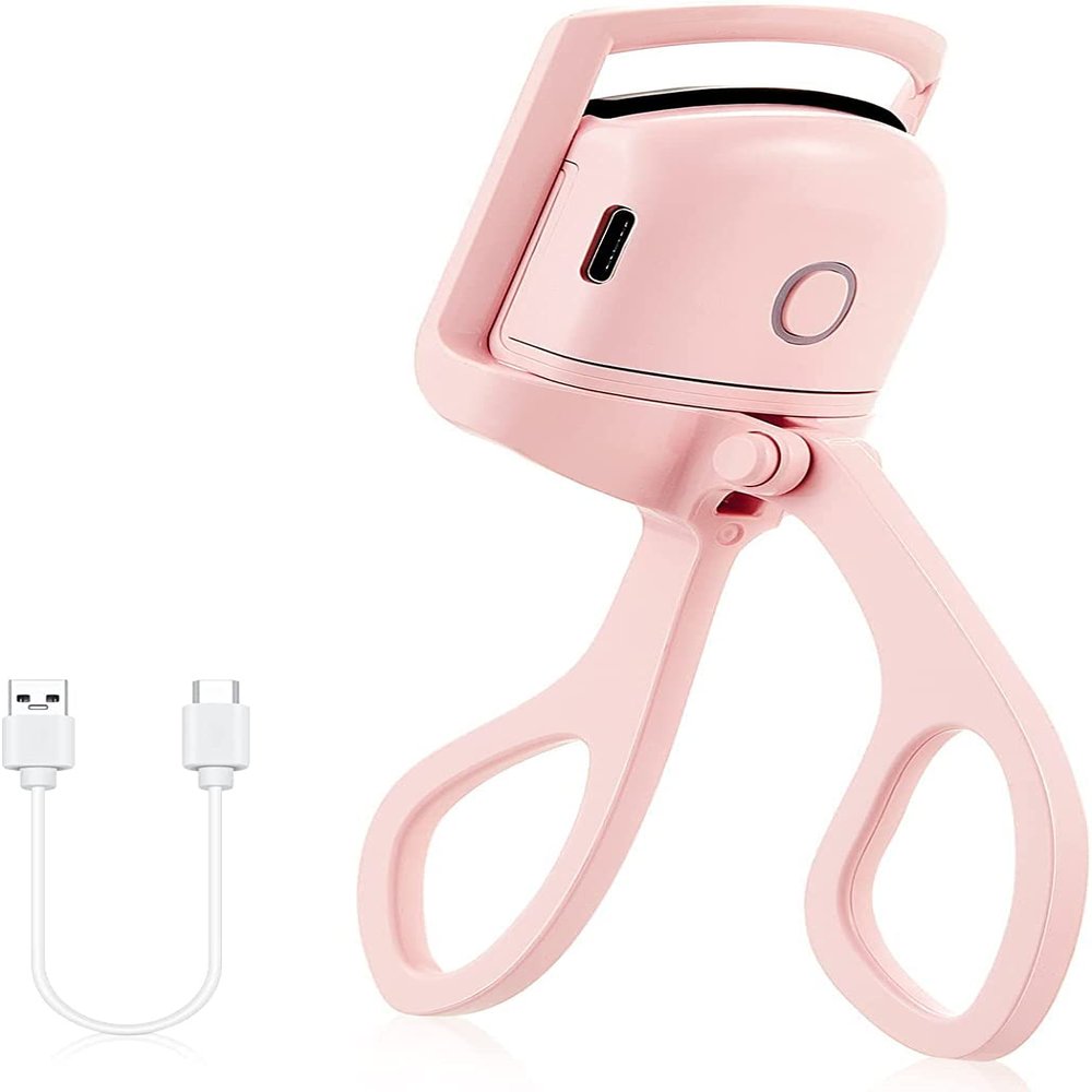 3 in 1 Eyelash Curlers, Eyelash Separator Tool, Lash Applicator, Eyelash Comb for Makeup Salons, Cosmetics Studios, Makeup Artists and Personal Use (Pink)