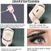 3 in 1 Eyelash Curlers, Eyelash Separator Tool, Lash Applicator, Eyelash Comb for Makeup Salons, Cosmetics Studios, Makeup Artists and Personal Use (Pink) view 4