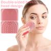 AEVXKHI Ice Roller Skin Beauty Ice Facial Roller Portable Silicone Skin Care Face Ice Mold Reusable Multifunctional Brighten Lubricate Remove Fine Lines Facial Treatment for Face Eyes Neck .(Pink) view 3
