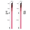 2Pcs Eyebrow Brush (S, L) 4D Hair Stroke Brow Stamp Brush Professional Angled Eye Makeup Brush Multi Function Brow Hairline Concealer Contour Brush Ultra Thin Square Realistic Hair Stroke Brow Brush view 2