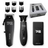 TPOB Slime 2 Black Clipper Trimmer Shaver Set Barber Hair Clippers for Men 6800 RPM with Rubber Case view 1