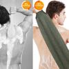 Evohyah Scrubber Back for Shower Extended Length Scrubber Towel Exfoliating Washcloth Body Scrub Sponge Shower Loofah with Handle for Women Men Deep Clean Body Skin Massages (Two Pieces Green) view 3