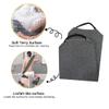 Evohyah Scrubber Back for Shower Extended Length Scrubber Towel Exfoliating Washcloth Body Scrub Sponge Shower Loofah with Handle for Women Men Deep Clean Body Skin Massages (Two Pieces Gray) view 4