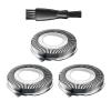SH30 Replacement Heads Compatible with Norelco Replacement Heads Philips Norelco Shaver 2400 Replacement Blades, 3 - Pack Series 3000 Replacement Blades for 2400 X3001/90 3900 S3341/92, Gifts for Men view 1