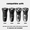 SH30 Replacement Heads Compatible with Norelco Replacement Heads Philips Norelco Shaver 2400 Replacement Blades, 3 - Pack Series 3000 Replacement Blades for 2400 X3001/90 3900 S3341/92, Gifts for Men view 2
