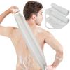 Evohyah Back Scrubber for Shower Body Scrubbers for Men&Women Exfoliating Shower Towel for Back Scrubbing Exfoliation Washcloth Back Deep Cleaner Removes Dead Skin Prevent Back Acne(Two Pieces White) view 1