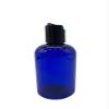 Natural Farms 4 oz Blue Boston BPA FREE Bottles - 12 Pack Empty Refillable Containers - Essential Oils Cleaning Products - Aromatherapy | Smooth Black Disc Cap - Made in the USA view 2