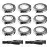 9 Pack SH30 Replacement Heads Compatible with Philips Norelco Shaver 2400 3900 3600 2600 2300 1100, Series 3000 2000 1000 and S738 Click and Style, Electric Razor for Men, Mens Gifts, 2 Cleaning Brush view 1