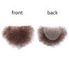 Meiverah Fake Private Hair Handmade Biniki Hair Temprature Fiber Adding Volume (Style1, Dark Brown) view 4
