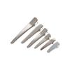 10 Pcs Hair Clips 25/30/35/45/50/60mm Portable Hairdressing With Teeth Silver Fashion For Girls Styling Tools(50mm) view 1
