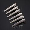 10 Pcs Hair Clips 25/30/35/45/50/60mm Portable Hairdressing With Teeth Silver Fashion For Girls Styling Tools(50mm) view 2