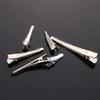 10 Pcs Hair Clips 25/30/35/45/50/60mm Portable Hairdressing With Teeth Silver Fashion For Girls Styling Tools(50mm) view 3