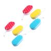 LALAFINA 6pcs Three Layer Bath Sponge Body Wash Scrubber Scalp Scrubber Cleaning Sponge Body Shower s Foam Sea Handheld Bath Scrubber Shower Exfoliating view 1