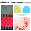 LALAFINA 6pcs Three Layer Bath Sponge Body Wash Scrubber Scalp Scrubber Cleaning Sponge Body Shower s Foam Sea Handheld Bath Scrubber Shower Exfoliating view 4