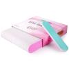25PCS Mini Size PANA Professional Double Sided Nail Files - Pink&Teal, 100/100 Grit - Emery Board Nail Buffering File Manicure Pedicure Nail Polisher Washable view 1