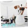 Beavorty Silicone Makeup Brush Holder with Suction Cup Multi-Slot Drying Rack Compact Cosmetic Brush Organizer for Bathroom or Vanity view 3