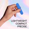 25PCS Mini Size PANA Professional Double Sided Nail Files - Blue, 100/180 Grit - Emery Board Nail Buffering File Manicure Pedicure Nail Polisher Washable view 4