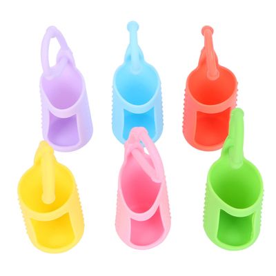 GLEAVI Silicone Sleeve for Roller Bottle Essential Oil Case Protector Carrying Loop