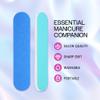 25PCS Mini Size PANA Professional Double Sided Nail Files - Blue, 180/240 Grit - Emery Board Nail Buffering File Manicure Pedicure Nail Polisher Washable view 2