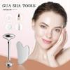 CUTELIILI Stainless Steel Facial Roller & Gua Sha - Metallic Gua Sha, Gua Sha Facial Tools 304 Stainless Steel, Face Body Treatment, Reduce Puffiness, Lymphatic Drainage, Facial Tension view 2