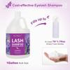 ACTROL Eyelash Extension Cleanser Gallon Lavender 3.8L Natural Lash Extension Shampoo Professional Eyelid Foaming Cleanser Paraben & Sulfate Free Non-lrritating with Salon and Home Care view 2
