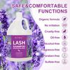 ACTROL Eyelash Extension Cleanser Gallon Lavender 3.8L Natural Lash Extension Shampoo Professional Eyelid Foaming Cleanser Paraben & Sulfate Free Non-lrritating with Salon and Home Care view 3